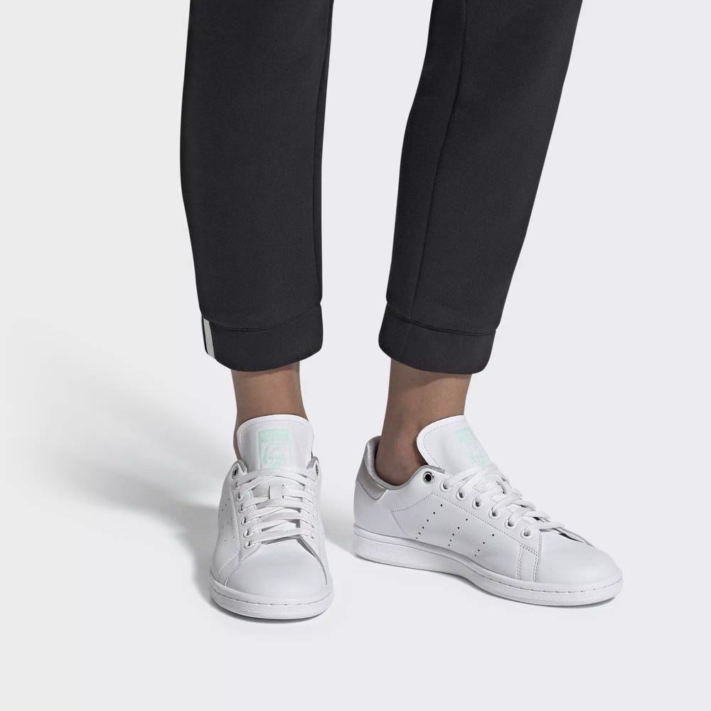Adidas Stan Smith Tenis Blancos Para Mujer (MX-70819)